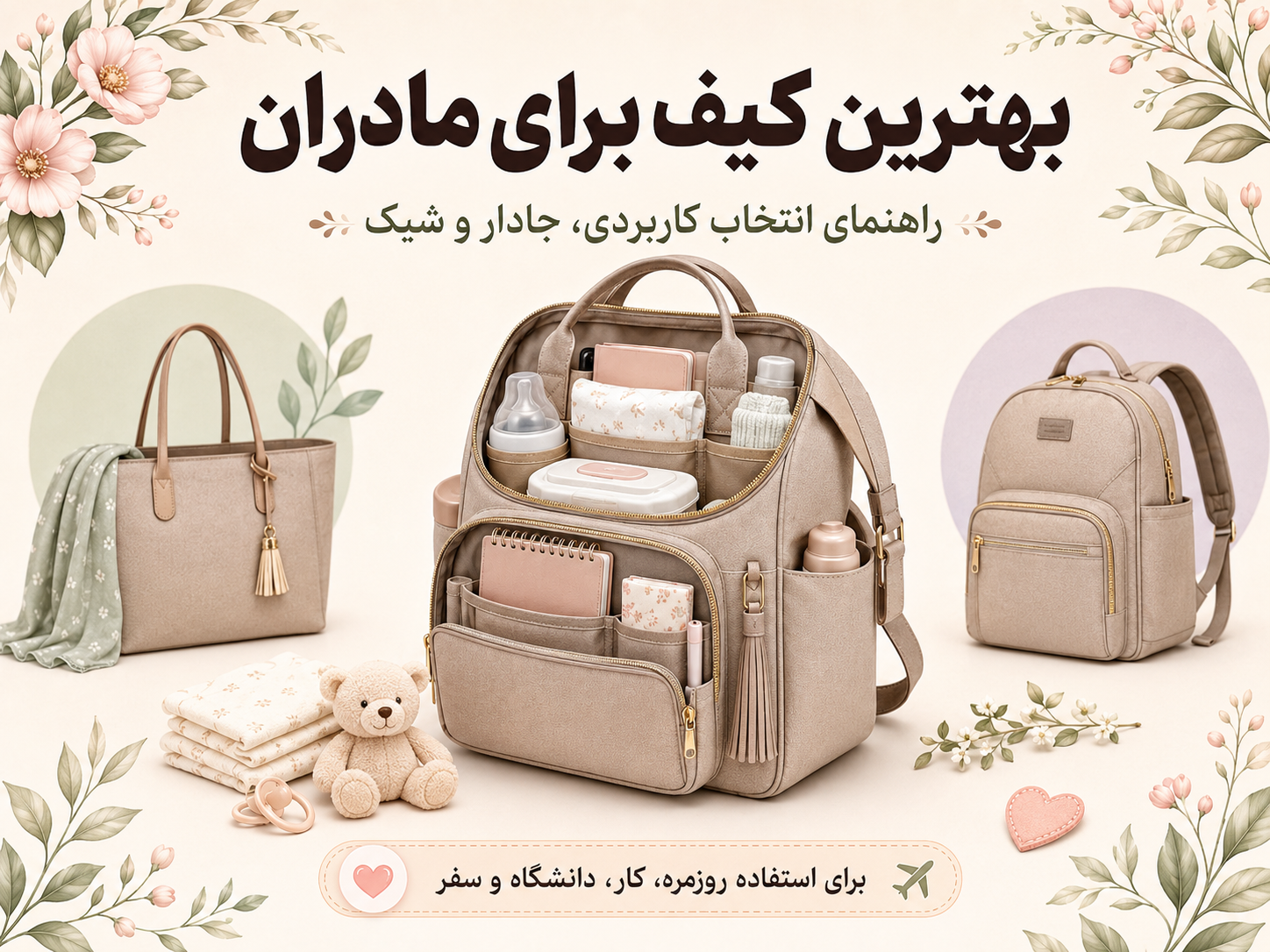 بهترین کیف برای مادران